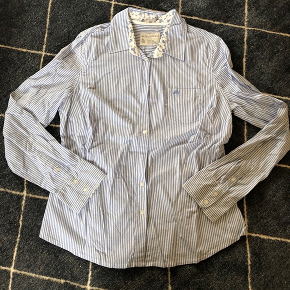 Aeropostale Button Up - Picture 1 of 5